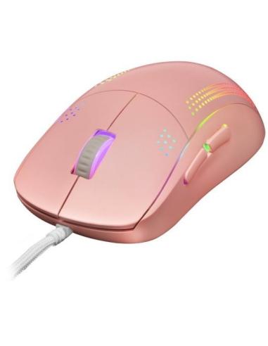 Mars Gaming MMPROP Ratón Gaming RGB 32000 DPI Rosa