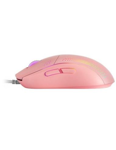Mars Gaming MMPROP Ratón Gaming RGB 32000 DPI Rosa