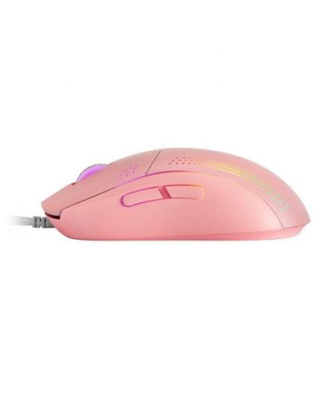 Mars Gaming MMPROP Ratón Gaming RGB 32000 DPI Rosa