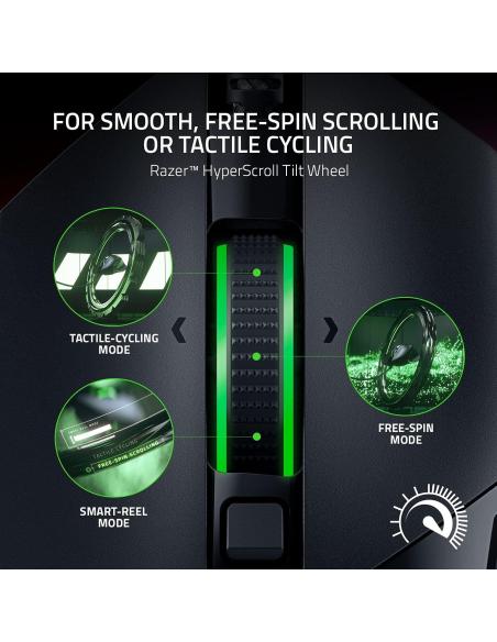 Razer Basilisk V3 Ratón Gaming Óptico RGB 26000 DPI