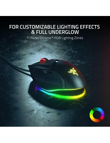 Razer Basilisk V3 Ratón Gaming Óptico RGB 26000 DPI