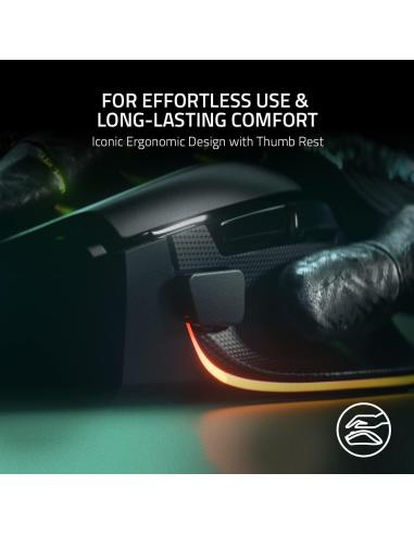 Razer Basilisk V3 Ratón Gaming Óptico RGB 26000 DPI