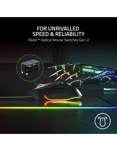 Razer Basilisk V3 Ratón Gaming Óptico RGB 26000 DPI
