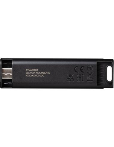 Kingston DataTraveler Max 256GB USB 3.2 Gen 2 Negro