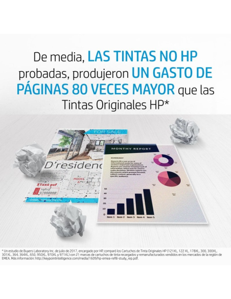 HP 364 Cartucho de Tinta Original Negro
