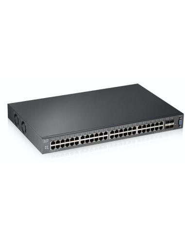 Zyxel XGS2210-52 Switch Gestionado L2 48 Puertos Gigabit + 4 Puertos SFP+ Negro