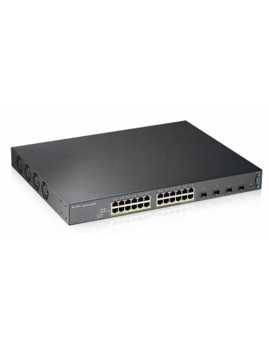 Zyxel XGS2210-28HP Switch Gestionado L2  24 Puertos Gigabit Ethernet + 4 SFP+