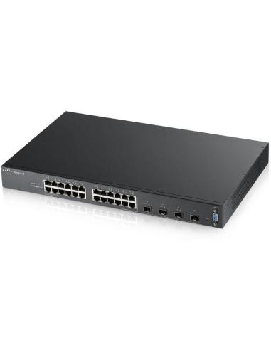 Zyxel XGS2210-28 Switch Gestionado L2 24 Puertos Gigabit + 4 Puertos SFP+ Negro