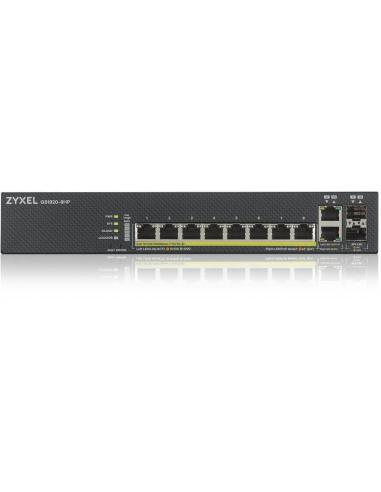 Zyxel GS1920-8HP v2 Switch PoE Gestionado 8 Puertos Gigabit Ethernet + 2 SFP