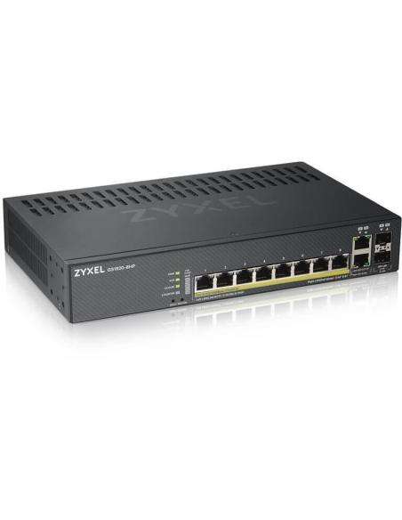 Zyxel GS1920-8HP v2 Switch PoE Gestionado 8 Puertos Gigabit Ethernet + 2 SFP