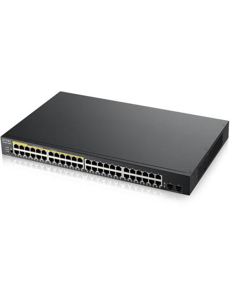 Zyxel GS190048HPv2 Switch PoE Gestionado L2 48 Puertos Gigabit Ethernet + 2 Puertos SFP