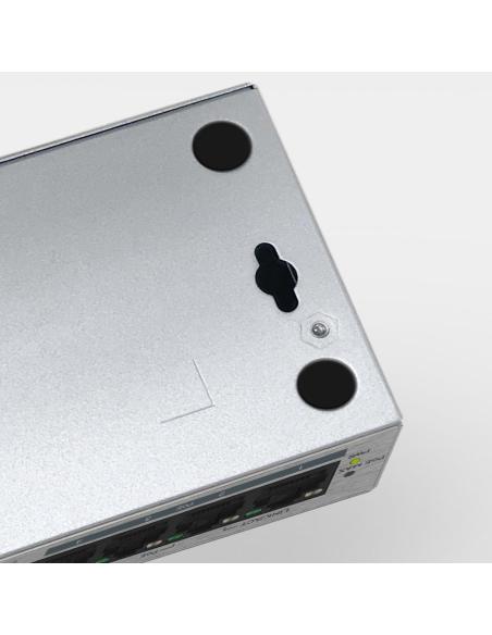 Zyxel GS1005HP Switch PoE+ 5 Puertos Gigabit Ethernet Plata