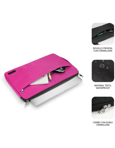Subblim Urban Funda para Portátil hasta 15.6" Rosa