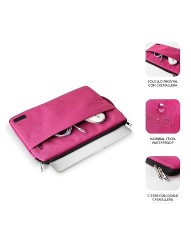 SUBBLIM Urban Funda para Ordenador hasta 14" Rosa
