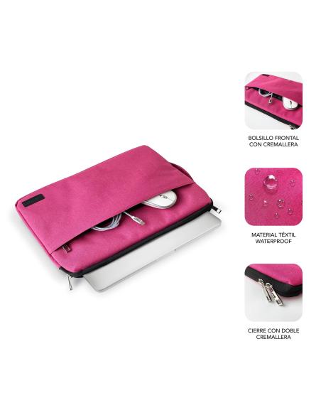 SUBBLIM Urban Funda para Ordenador hasta 14" Rosa