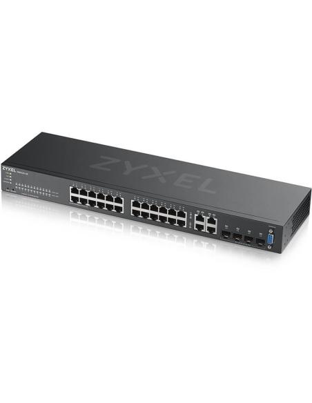 Zyxel GS2220-28-EU0101F Switch gestionado L2 24 puertos Gigabit + 4 Puertos SFP Negro