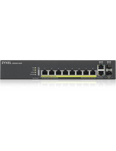 Zyxel GS2220-10HP Switch 10 Puertos Gigabit + 2 SFP
