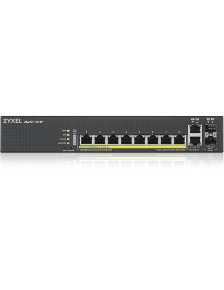 Zyxel GS2220-10HP Switch 10 Puertos Gigabit + 2 SFP