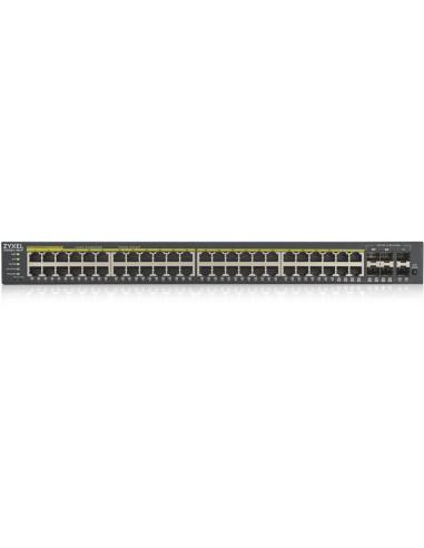 Zyxel GS1920-48HP v2 Switch PoE Gestionado 44 Puertos Gigabit Ethernet + 2 SFP
