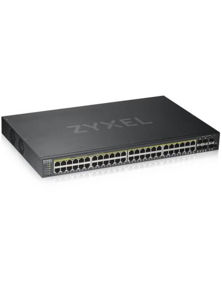 Zyxel GS1920-48HP v2 Switch PoE Gestionado 44 Puertos Gigabit Ethernet + 2 SFP