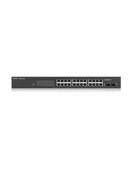 Zyxel GS1900-24HP Switch PoE Gestionado 24 Puertos Gigabit Ethernet + 2 Puertos SFP