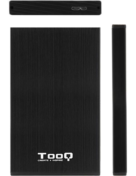 TooQ TQE-2527B Caja Externa 2.5" SATA3 micro USB-B 3.0 Negro