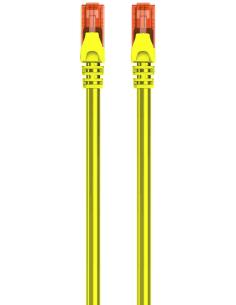 Ewent IM1011 Cable de Red RJ45 Cat.6 U/UTP Slim 1M Amarillo-1346049