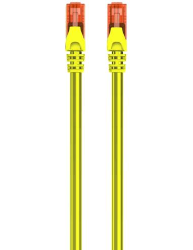 Ewent IM1011 Cable de Red RJ45 Cat.6 U/UTP Slim 1M Amarillo