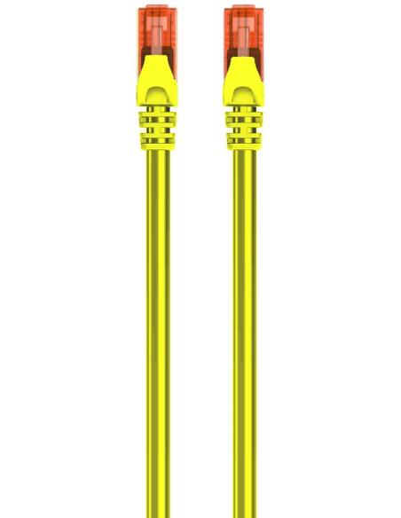 Ewent IM1011 Cable de Red RJ45 Cat.6 U/UTP Slim 1M Amarillo