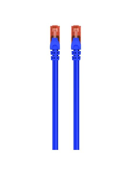 Ewent IM1019 Cable de Red RJ45 Cat.6 U/UTP Slim 3M Azul