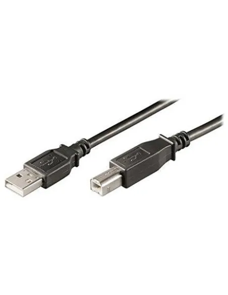 Ewent EC1003 Cable USB-A 2.0 a USB-B Macho/Macho 1M Negro