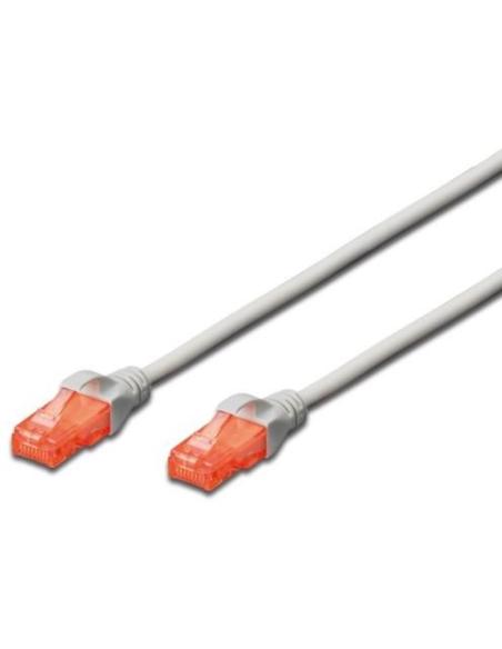 Ewent IM1033 Cable de Red RJ45 Cat 6 U/UTP 20m Gris