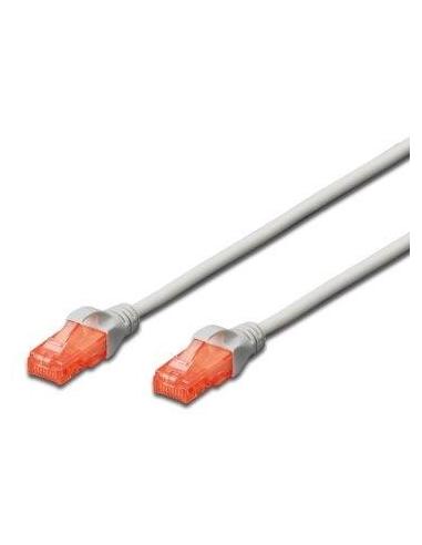 Ewent IM1031 Cable de Red RJ45 Cat 6 U/UTP 10m Gris