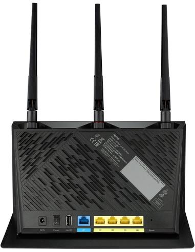 Asus 4G-AC86U 90IG05R0-BM9100 Enrutador 600Mbs Puertos 5 2533Mb/s Noir