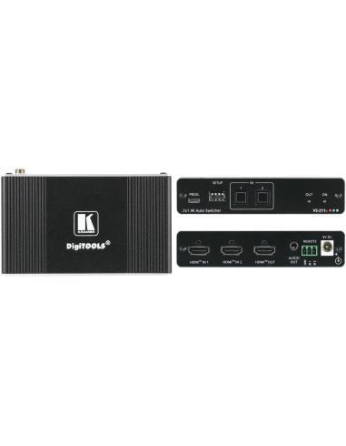 Kramer VS-211X Selector Automático HDMI 4K UHD HDR