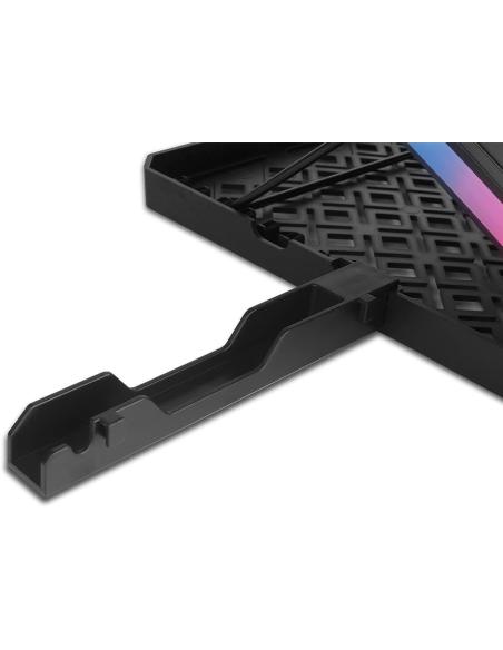 Krom Kooler Base Refrigeradora RGB para Portátil hasta 19"