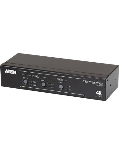 Aten VM0202HB Switch de Matriz HDMI 4K UHD Negro