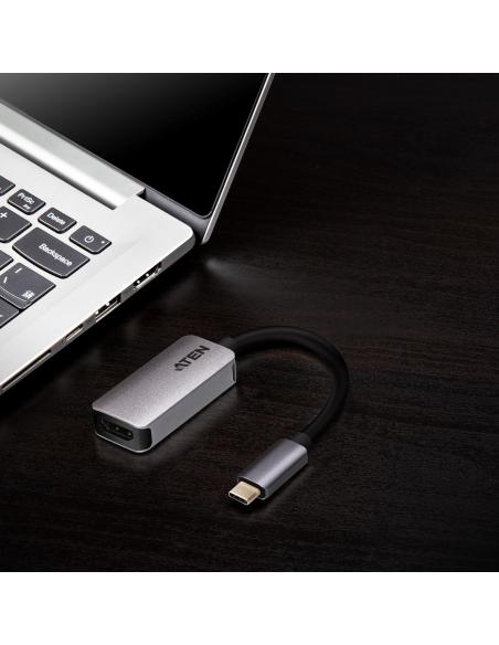 ATEN UC3008A1-AT Adaptador de USB-C a 4K HDMI Negro