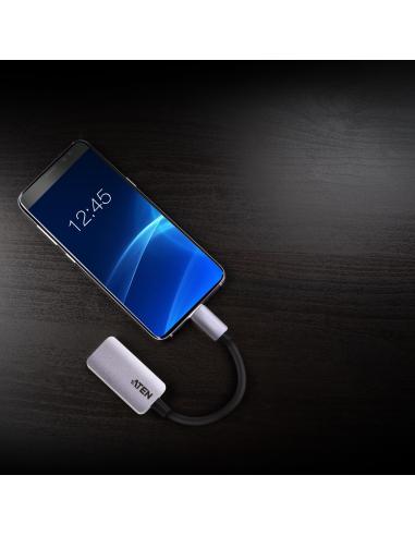 ATEN UC3008A1-AT Adaptador de USB-C a 4K HDMI Negro