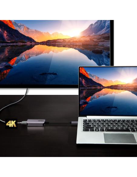 ATEN UC3008A1-AT Adaptador de USB-C a 4K HDMI Negro