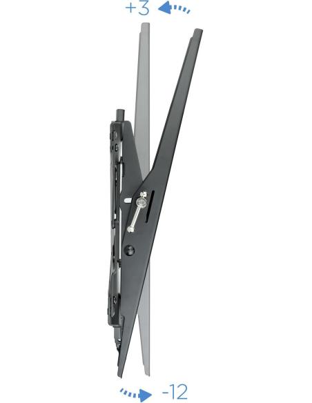 TooQ LP4391T-B Soporte de Pared Inclinable para Monitor/TV 43"-90" Máx. 70Kg Negro