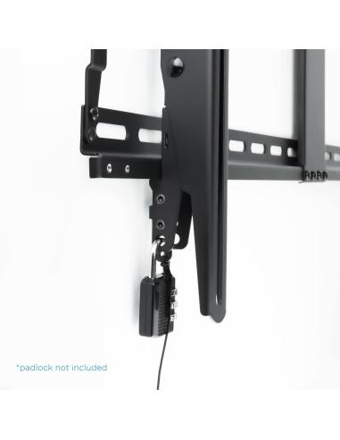 TooQ LP4391T-B Soporte de Pared Inclinable para Monitor/TV 43"-90" Máx. 70Kg Negro