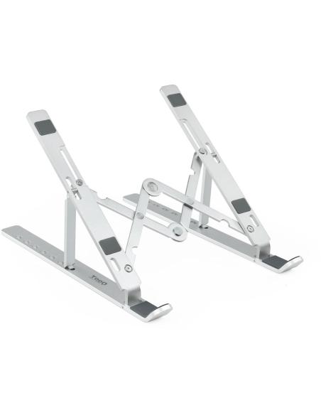 TooQ TQLRS0033AL Soporte para Portátil hasta 15" Máx. 5Kg Gris
