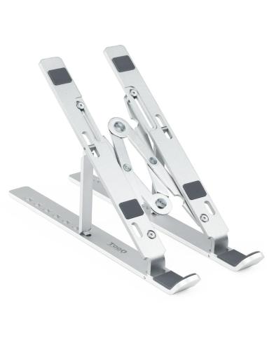 TooQ TQLRS0033AL Soporte para Portátil hasta 15" Máx. 5Kg Gris
