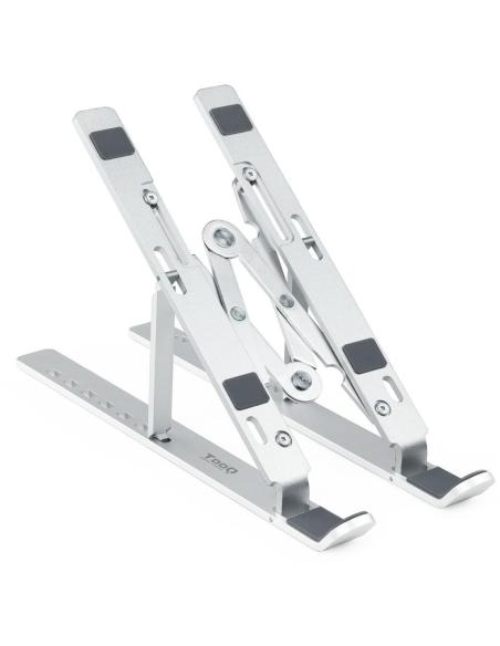TooQ TQLRS0033AL Soporte para Portátil hasta 15" Máx. 5Kg Gris