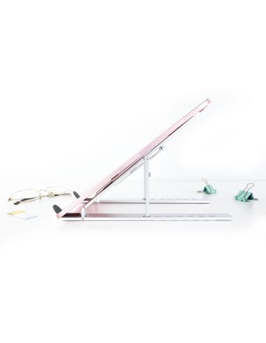 TooQ TQLRS0033AL Soporte para Portátil hasta 15" Máx. 5Kg Gris