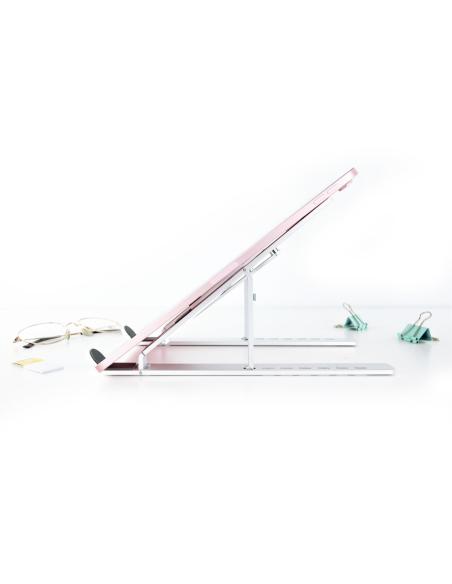 TooQ TQLRS0033AL Soporte para Portátil hasta 15" Máx. 5Kg Gris