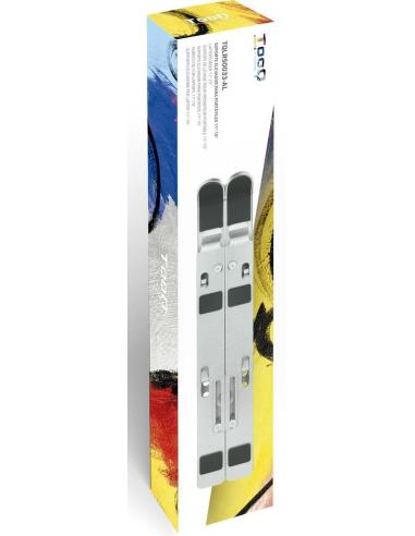 TooQ TQLRS0033AL Soporte para Portátil hasta 15" Máx. 5Kg Gris