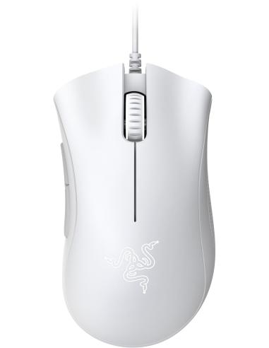 Razer Deathadder Essential Ratón Gaming 6400 DPI Blanco