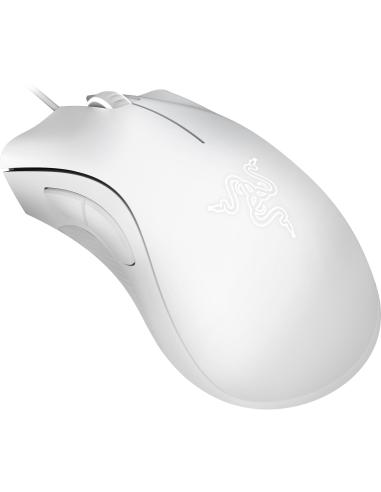 Razer Deathadder Essential Ratón Gaming 6400 DPI Blanco